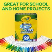 Picture of Crayola Super Tips Washable Markers 100/Pkg
