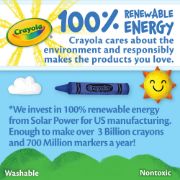 Picture of Crayola Washable Crayons 24/Pkg