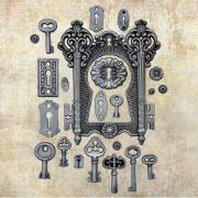 Picture of Finnabair Decor Moulds 5"X8"-Lock & Keys