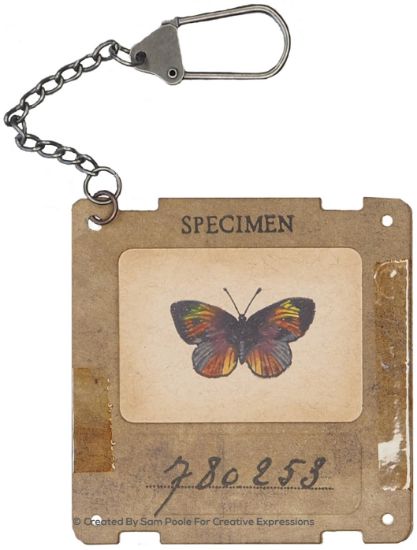 Picture of Creative Expressions Craft Dies By Sam Poole Shabby Basics- Vintage Slide