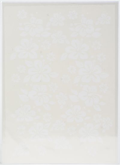 Picture of Dress My Craft Transfer Me Sheet A4 3D White Flower #4