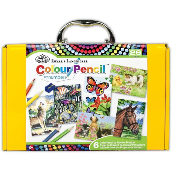 Picture of Color Pencil By Number Kit  