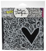 Picture of Crafter's Workshop Template 6"X6" Love Frame
