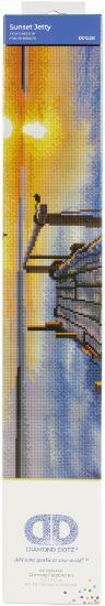 Picture of Diamond Dotz Diamond Embroidery Facet Art Kit 27"X18" Sunset Jetty