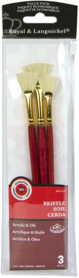 Picture of Bristle Value Pack Brush Set 3/Pkg