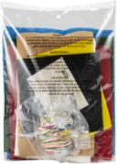 Picture of Bucilla Felt Stocking Applique Kit 18" Long Downhill Skiers