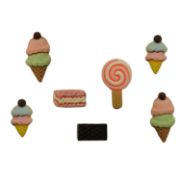 Picture of Buttons Galore Flatbackz Embellishments-Frozen Treats