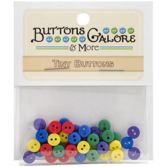 Picture of Buttons Galore Tiny Buttons Primary