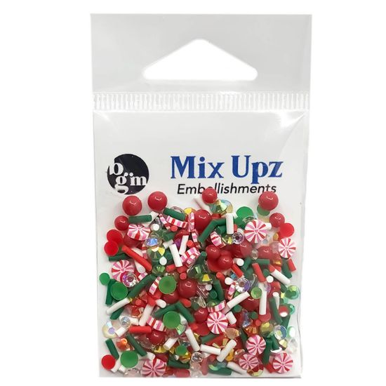 Picture of Buttons Galore Mix Upz Craft Embellishments 10g-Elf Made