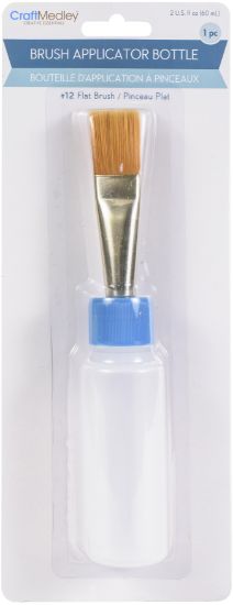 Picture of Empty Squeeze Bottle With Brush Applicator 