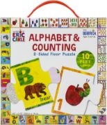 Picture of Eric Carle 2-Sided Floor Puzzle Alphabet And Counting