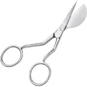 Picture of Multi-Angled Duckbill Applique Scissors 5.5" Large Finger Loop