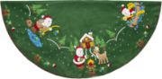 Picture of Bucilla Felt Tree Skirt Applique Kit 43" Round Lodge Santa