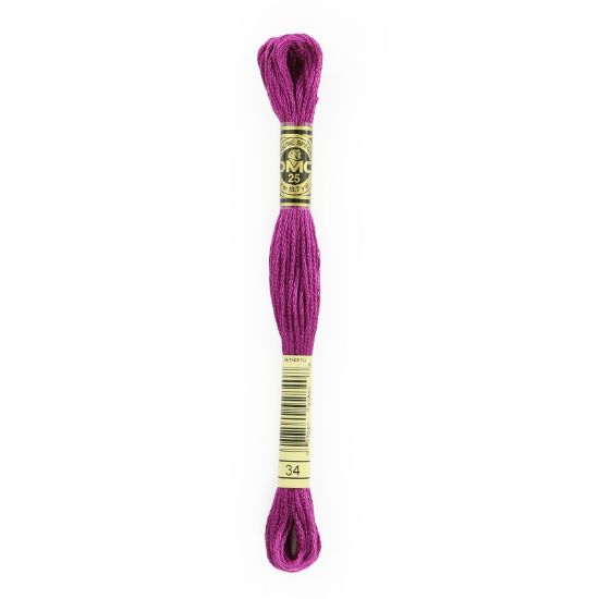 Picture of DMC 6-Strand Embroidery Cotton 8.7yd Dark Fuchsia