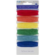 Picture of Mulitpurpose Colored Craft String 29.5'/Pkg Brights