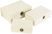 Picture of Diy Wood Slat Boxes 3/Pkg 