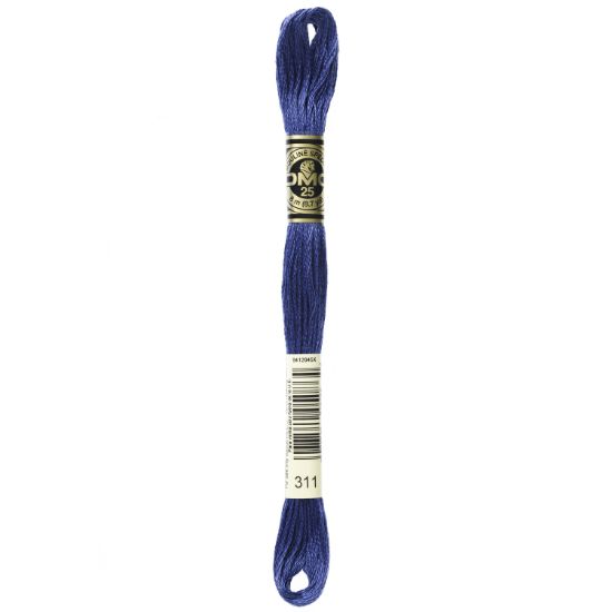 Picture of DMC 6-Strand Embroidery Cotton 8.7yd Medium Navy Blue