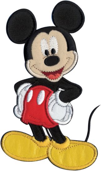 Picture of Disney Mickey Mouse Sew-On Applique Mickey Mouse