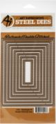 Picture of Art Impressions Die Rectangle A2 Double Stiched