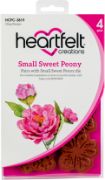 Picture of Heartfelt Creations Cling Rubber Stamp Set Small Sweet Peony-1.5" To 3.75"