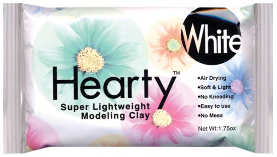 Picture of Hearty Super Lightweight Air-Dry Clay 1.75oz White