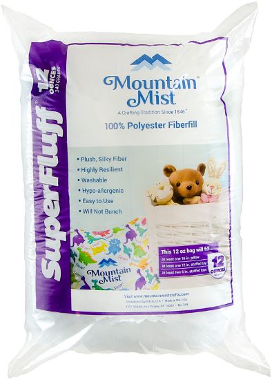 Picture of Mountain Mist SuperFluff Polyester Fiberfill 12oz FOB: MI