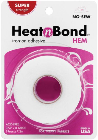 Picture of Heat'n Bond Hem Iron-On Adhesive - Super .75"X8yd