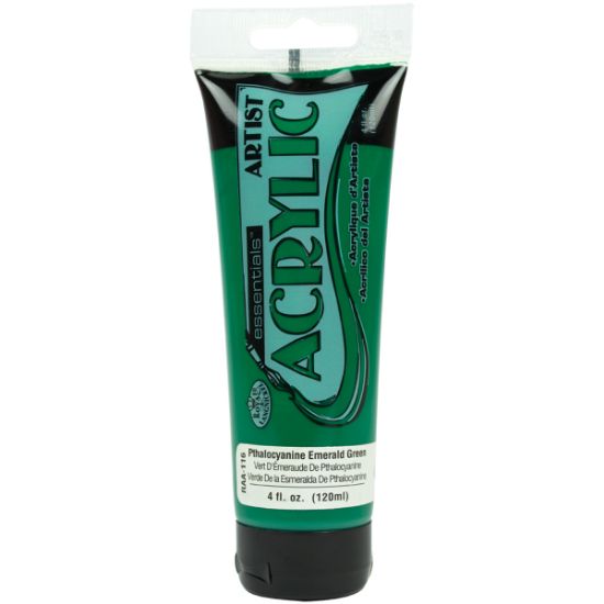 Picture of Essentials Acrylic Paint 4oz Pthalocaynine Emerald Green