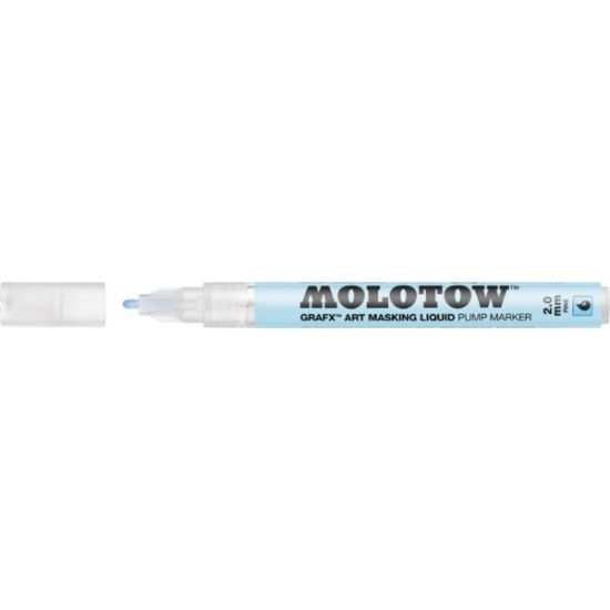 Picture of Molotow Grafx Masking Fluid Refillable Marker 2mm Round Nib
