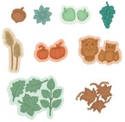 Picture of Heartfelt Creations Cut & Emboss Dies-Autumn Wreath Accents