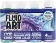 Picture of FluidArt Paint Pouring Value Pack 4/Pkg Lagoon