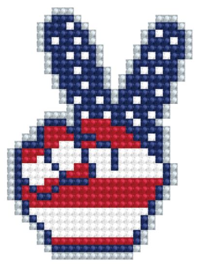 Picture of Diamond Dotz Diamond Embroidery Facet Art Sticker Kit 3"X4" Peace