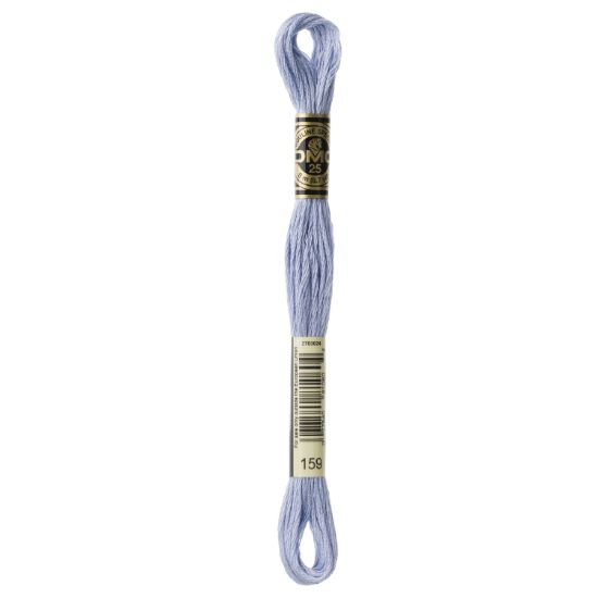 Picture of DMC 6-Strand Embroidery Cotton 8.7yd Light Grey Blue - New Family