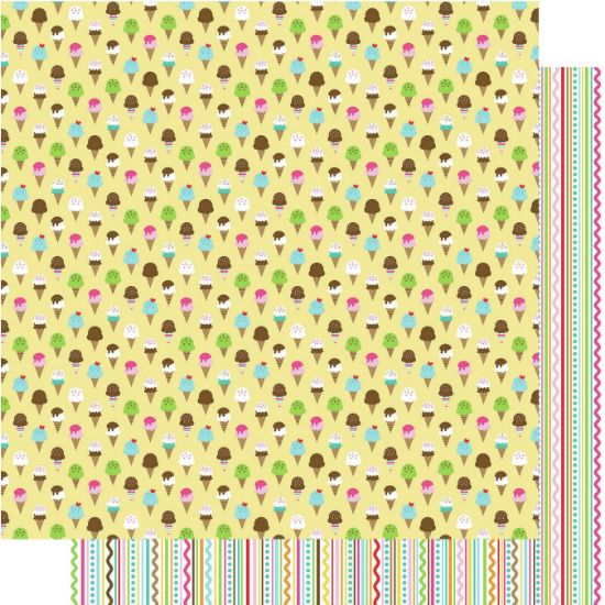 Picture of My Candy Girl Double-Sided Cardstock 12"X12" Stay Cool