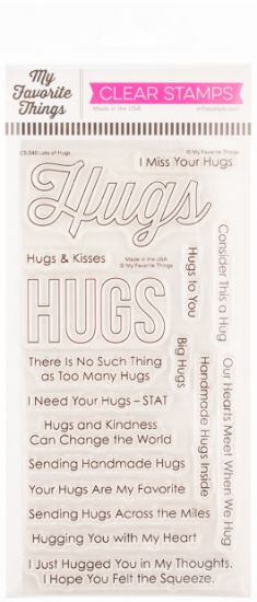 Picture of My Favorite Things Vault Clear Stamps 4"X8" Lots of Hugs