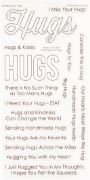 Picture of My Favorite Things Vault Clear Stamps 4"X8" Lots of Hugs