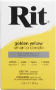 Picture of Rit Dye Powder Golden Yellow