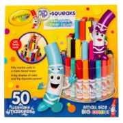 Picture of Crayola Pip-Squeaks Telescoping Marker Tower 50/Pkg
