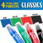 Picture of Crayola Project XL Poster Markers 4/Pkg Classic Colors