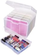 Picture of ArtBin Photo & Craft Supply Box (1)large 7.5"X7.2"X5.2" (5) Small 4"X6"