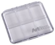 Picture of ArtBin Slim Line Box 6 Compartments 2/Pkg 4.25"X3.75"X0.625" Clear