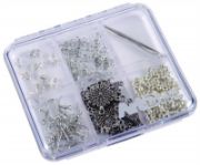 Picture of ArtBin Slim Line Box 6 Compartments 2/Pkg 4.25"X3.75"X0.625" Clear