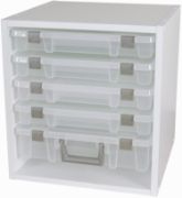 Picture of ArtBin Super Satchel Cube - Empty 15.5"X16.75"X15.625" White