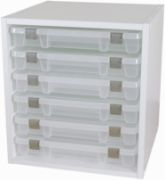 Picture of ArtBin Super Satchel Cube - Empty 15.5"X16.75"X15.625" White