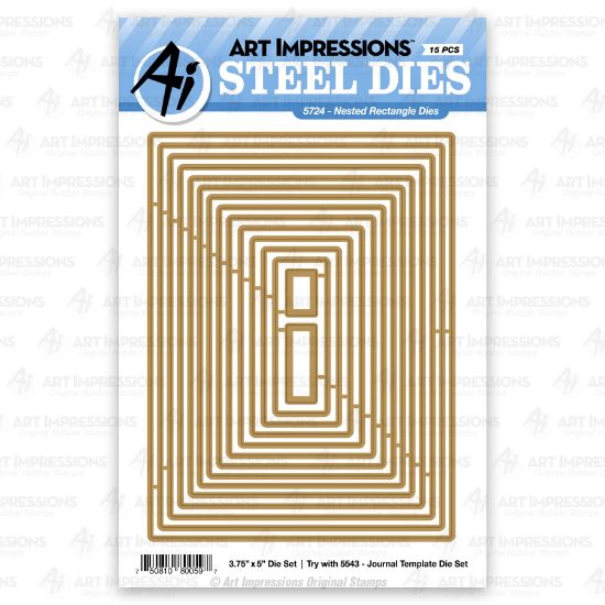 Picture of Art Impressions Dies-Nested Rectangle
