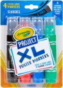 Picture of Crayola Project XL Poster Markers 4/Pkg Classic Colors