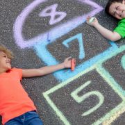 Picture of Crayola Washable Sidewalk Chalk 64 Colors Including 8 W/Special Effects