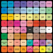Picture of Crayola Washable Sidewalk Chalk 64 Colors Including 8 W/Special Effects