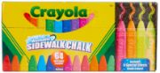Picture of Crayola Washable Sidewalk Chalk 64 Colors Including 8 W/Special Effects