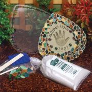 Picture of Mosaic Stepping Stone Kit Leaf